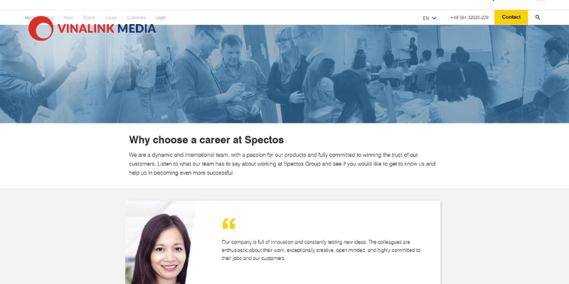 Mẫu Website Giới Thiệu Tư Vấn Lao Động Và Định Cư mới nhất